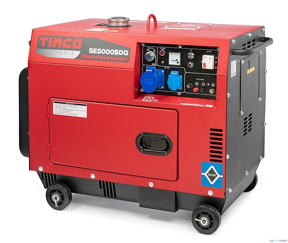Timco SE5000SDG 230V diesel aggregaatti