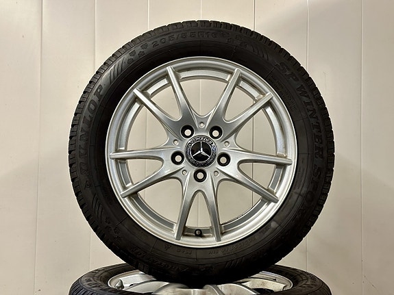 Mercedes A-sarja alkup. alut 205/55-16 renkaat