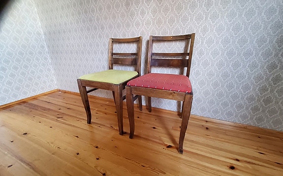 Tuolit 2kpl 1950-luku TARJOUS