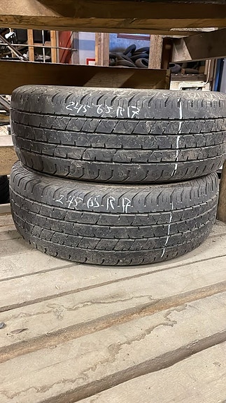 Käytetty kesä 245/65R17 Continental Crosscontact