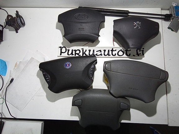 Saab 9-5 kuljettajan airbag 2004