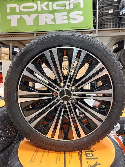 MB A/B/C/CLA 18" + 225/45R18 Continental nasta