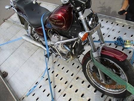 Moto Guzzi Nevada 750 1997 osia