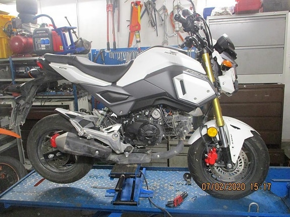 Honda MSX 125 2019 osia