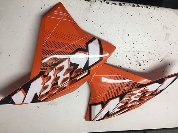 KTM EXC 125 2009 osia