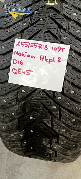 Nastarenkaat 255/55R18 109T Nokian HKPL8