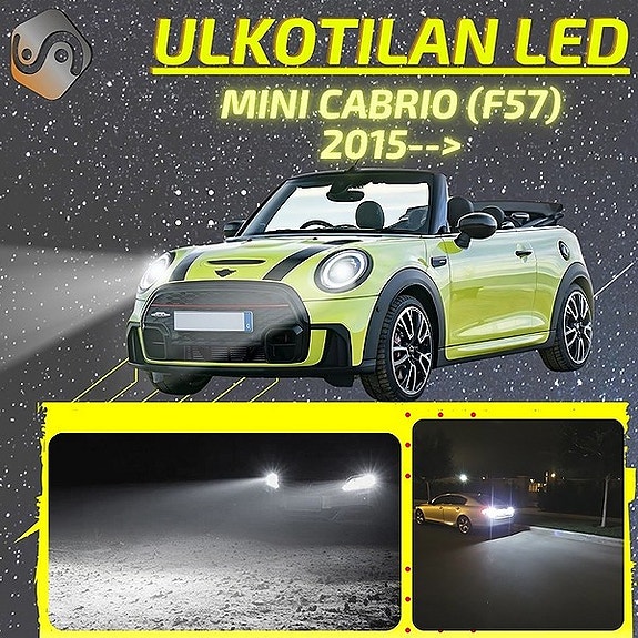 MINI CABRIO (F57) Ulkovalojen LED -päivityssarja
