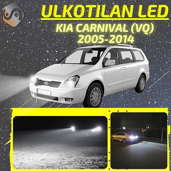 KIA CARNIVAL (VQ) Ulkovalojen LED -päivityssarja