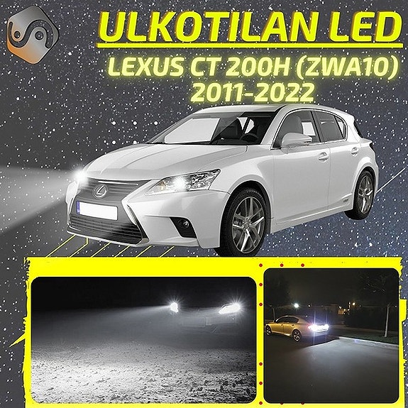 LEXUS CT 200h(ZWA10) Ulkovalojen LED -päivityssarja