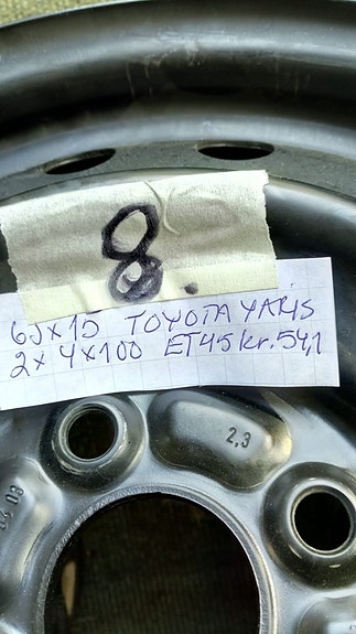 Toyota peltivanteitä osa 2