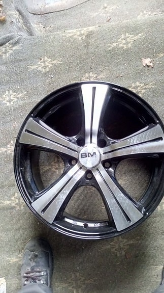 2x BM Racing alut 7x17 5x112 ET 48 kr 66.6