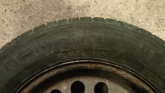 1x 195/65R15 Nokian Tyres Nordman 7 nastarenkaat