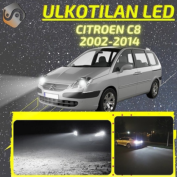 CITROEN C8 Ulkovalojen LED -päivityssarja
