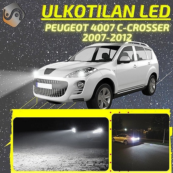 PEUGEOT 4007 C-CROSSER Ulkovalojen LED -päivityssarja