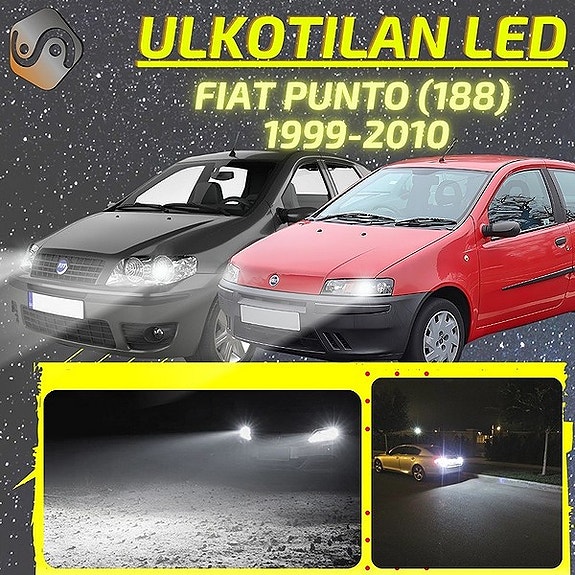 FIAT PUNTO (188) Ulkovalojen LED -päivityssarja