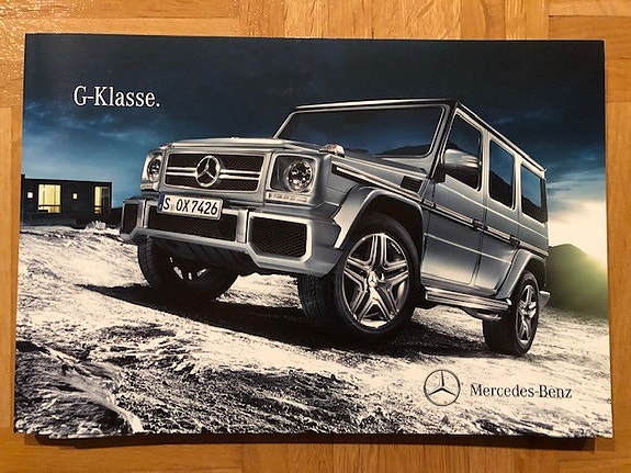 Esite Mercedes G-sarja W463 2013 / 2014 -  sis myös G63 & G65 AMG - 81 sivua