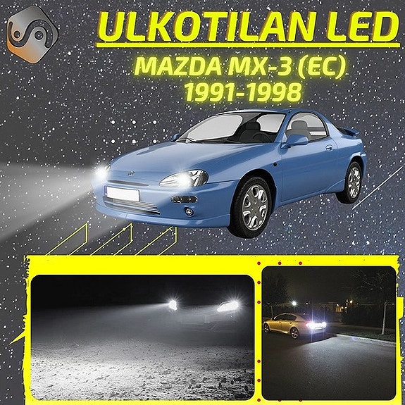 MAZDA MX-3 (EC) Ulkovalojen LED -päivityssarja