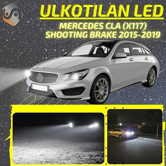 MERCEDES-BENZ CLA (X117) SHOOTING BRAKE Ulkovalojen LED -päivityssarja