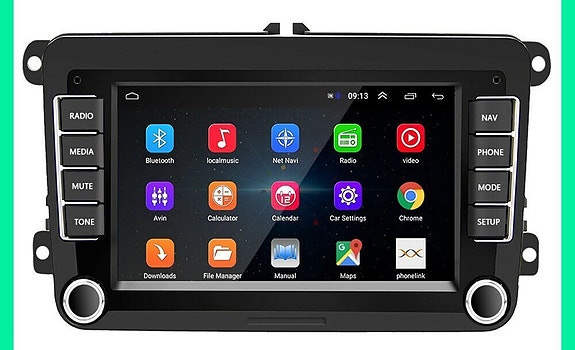 Android soitin 7" näytöllä Skoda Yeti 2009-2012