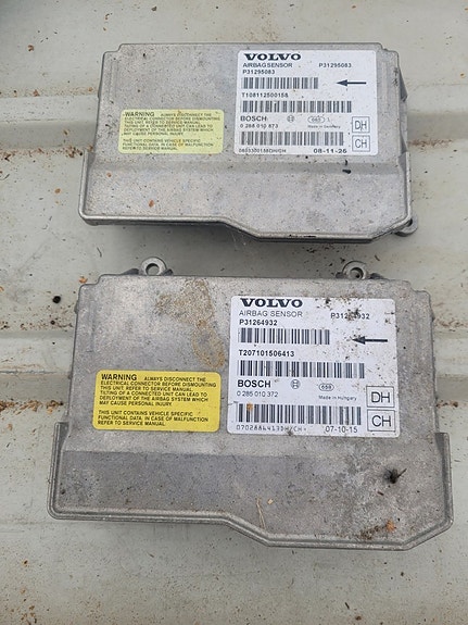 Volvo airbag boxi