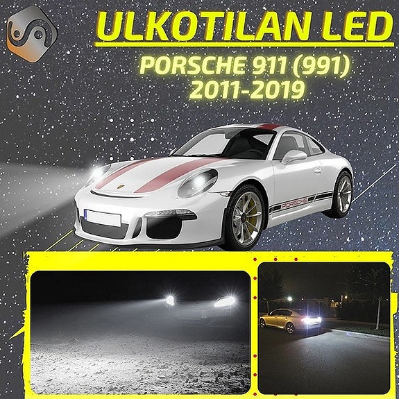 PORSCHE 911 (991) Ulkovalojen LED -päivityssarja