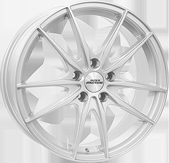 6.5X16 5X112 ET45 KR73.1 Inter Action 2 Zodiac silver 690kg