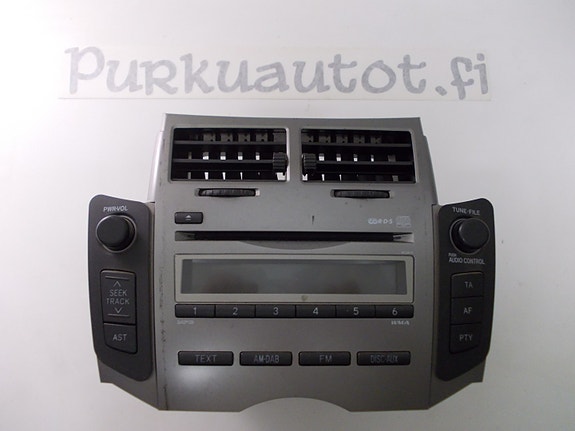 Toyota yaris 2007 radio