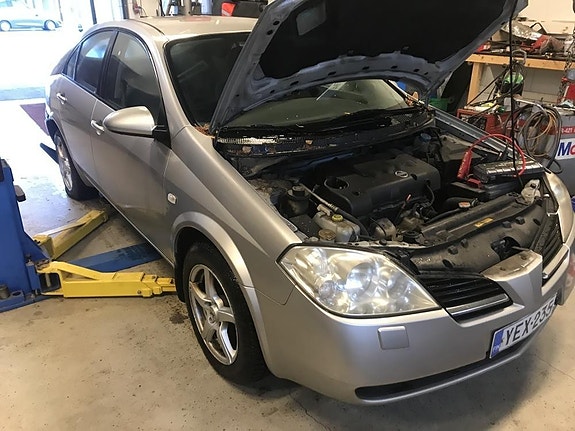 Nissan p12 1.8 varaosia neljästä autosta