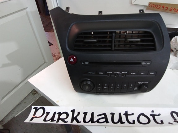 Honda civic type-r radio/cd soitin 2007