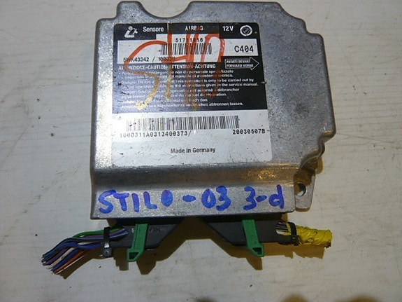 Fiat stilo Airbag keskusyksikkö 2003