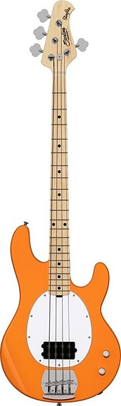 UUSI Sterling by Music Man StingRay RAY2 Sunrise Orange sähkökitara