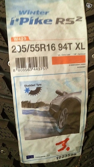 205\55R16 Hankook I*Pike W429 nastat