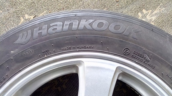 4x 185/65R15 Hankook Kinergy Eco 2 kesärenkaat