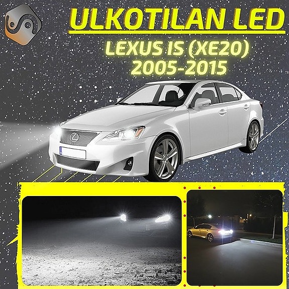 LEXUS IS (XE20) Ulkovalojen LED -päivityssarja