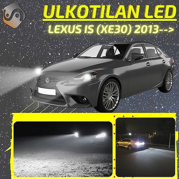 LEXUS IS (XE30) Ulkovalojen LED -päivityssarja