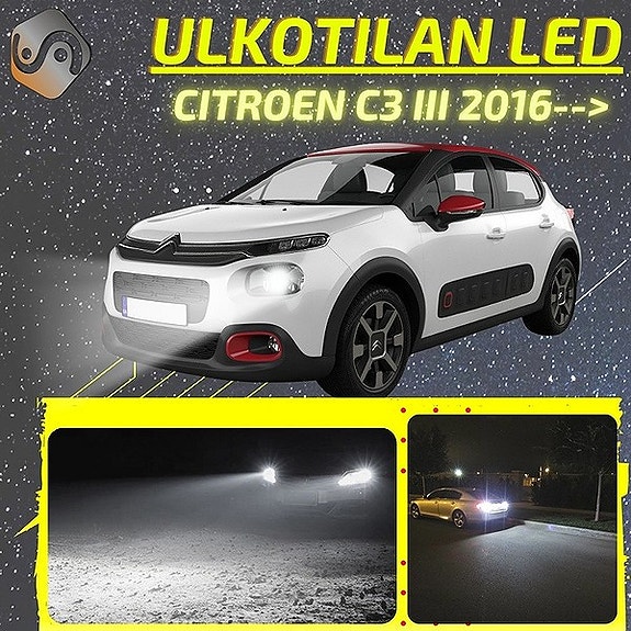 CITROEN C3 III Ulkovalojen LED -päivityssarja
