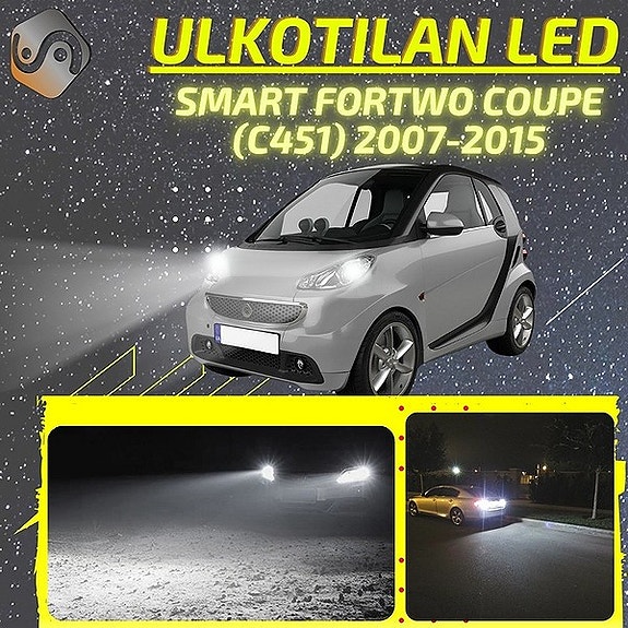 SMART FORTWO COUPE (C451) Ulkovalojen LED -päivityssarja