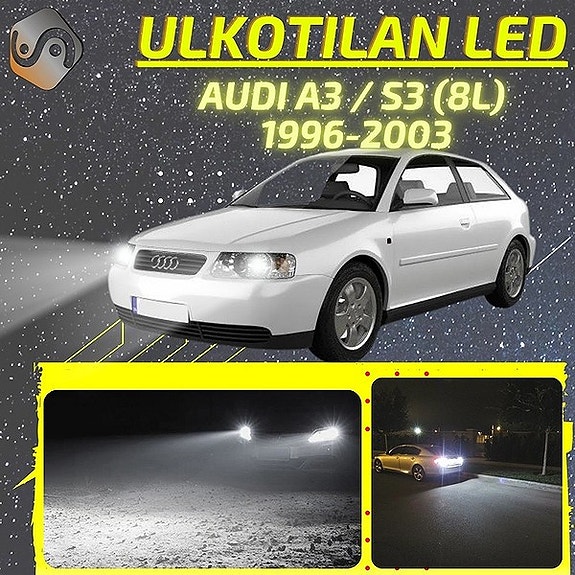 AUDI A3 / S3 (8L) Ulkovalojen LED -päivityssarja