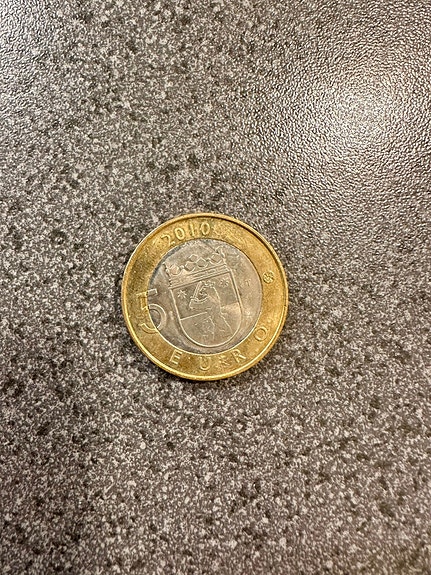 5 euron kolikko
