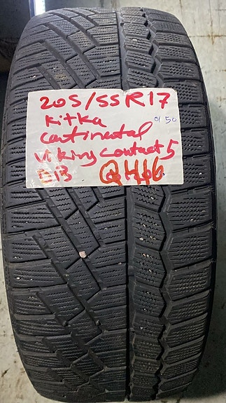 Kitkarenkaat 225/50R17  continental viking 5 dot13 Q416