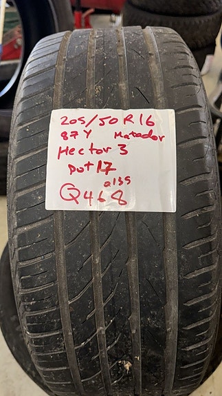 Kesärenkaat 205/50R16 87V Matador Hector 3 Q468