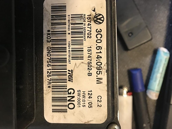 Vw passat b6 -06 abs pumppu yksikkö