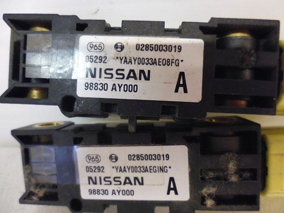 Nissan primera airbag törmäysanturi 2004