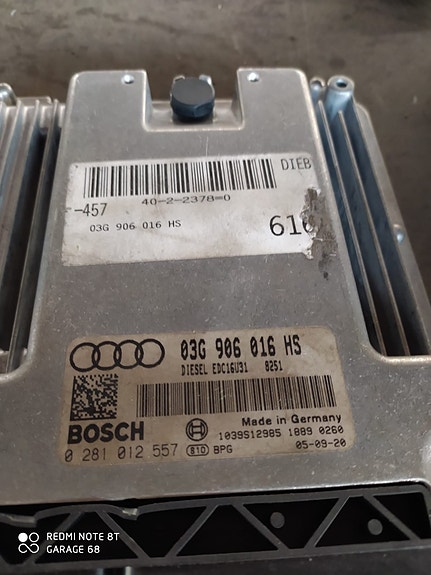 03G906016HS Audi A6 moottorin ohjausyksikkö