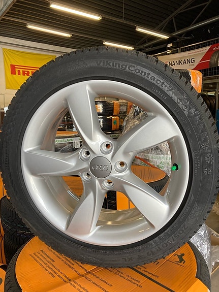 4kpl 205/50r17 Continental kitka + 17 5x112 Alut