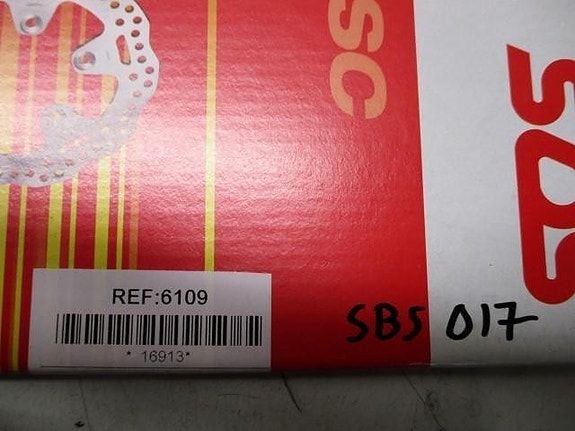 SBS Jarrulevy upgrade 6109 Husqvarna TC TE SMS WR