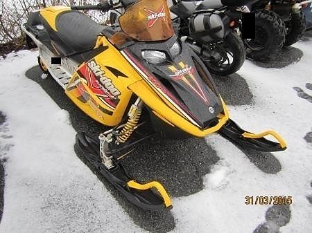Ski-Doo MXZ 600 SDI 2005 osia
