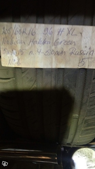 4x 205\55R16 Nokian Hakka Green kesurit