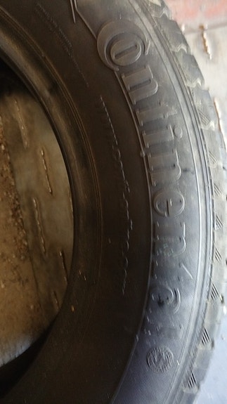 4x 195/65R15 Continental Conti Eco 3 kesärenkaat
