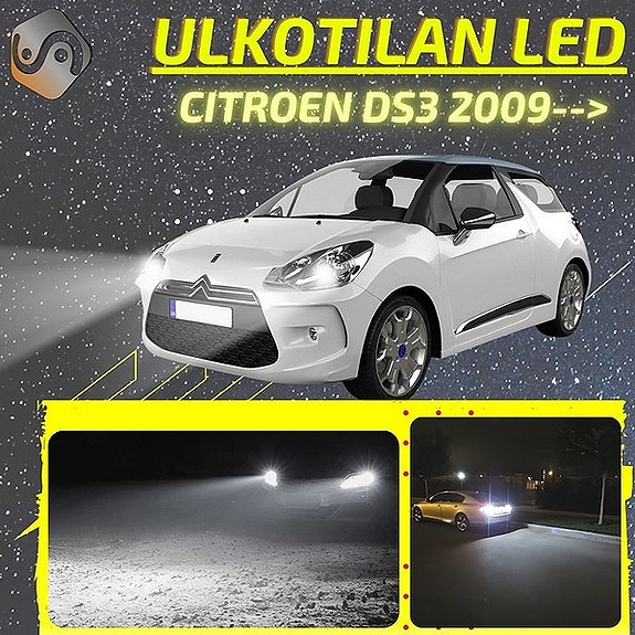 CITROEN DS3 Ulkovalojen LED -päivityssarja